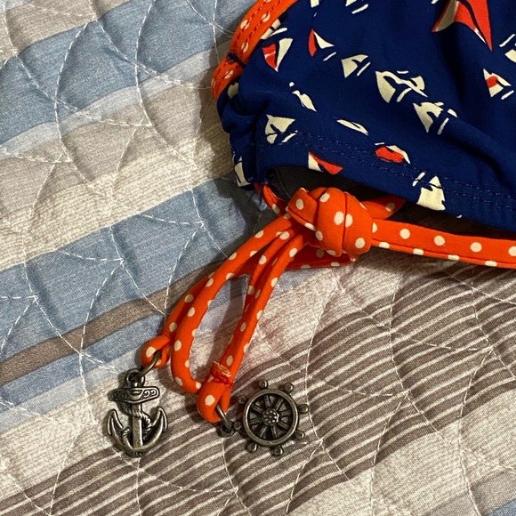 SPERRY Nautical 2pc Swimsuit - Picture 4 of 5